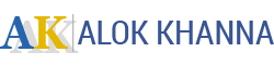 Alok Khanna- Logo